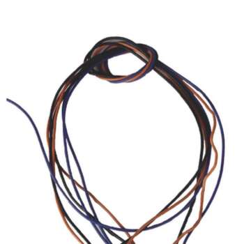 CORDONES SIMIL PIEL MARRON /25UDS