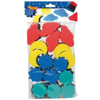 ESPONJAS JOVI FORMAS /BOLSA 16UD