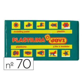 PLASTILINA JOVI PEQUEÑA 50G VERDE OSC