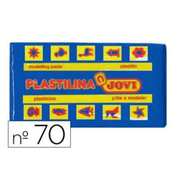 PLASTILINA JOVI PEQUEÑA 50G AZUL OSC