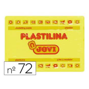 PLASTILINA JOVI GRANDE 350G AMARILLO