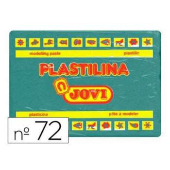 PLASTILINA JOVI GRANDE 350G VERDE OSC