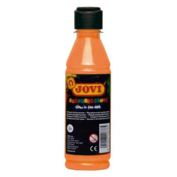 TEMPERA JOVI 250ML FLUOR NARANJA