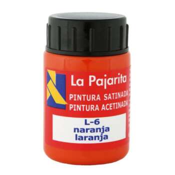 TEMPERA LA PAJARITA 35ML NARANJA