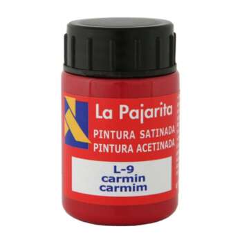 TEMPERA LA PAJARITA 35ML CARMIN