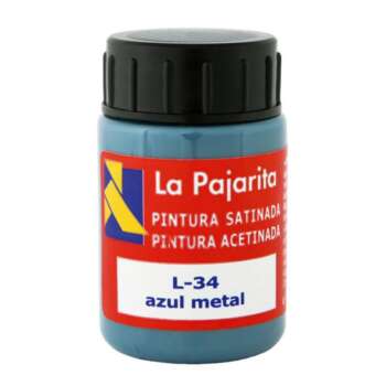 TEMPERA LA PAJARITA 35ML AZ.METALICO