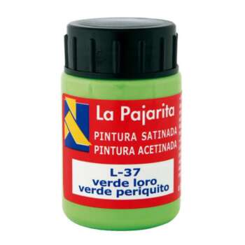TEMPERA LA PAJARITA 35ML VERDE LORO