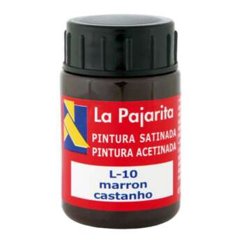 TEMPERA LA PAJARITA 35ML MARRON