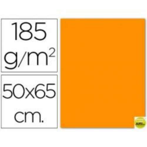 CARTULINA GUARRO 50X65 185G NARANJA