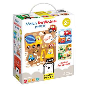 PUZZLE BANANA MATCH THE VEHICLES