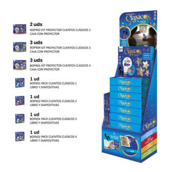 EXPOSITOR IMAGILAND CUENTOS CLASICOS