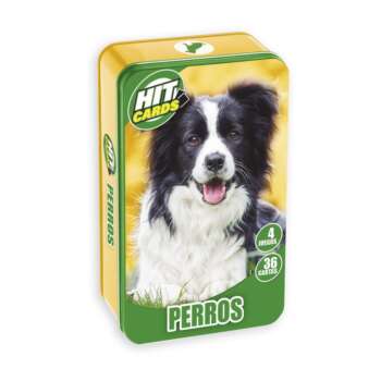 CARTAS IMAGILAND PERROS CAJA METALICA