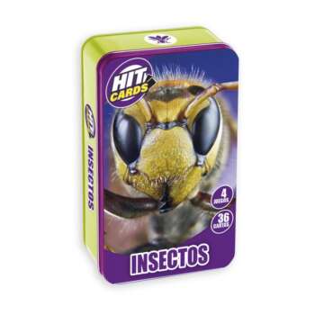 CARTAS IMAGILAND INSECTOS CAJA METALI