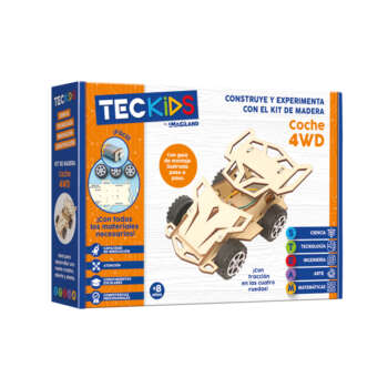 JUEGO IMAGILAND MADERA COCHE 4WD