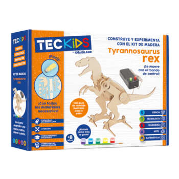 JUEGO IMAGILAND MADERA TYRANNOSAURUS