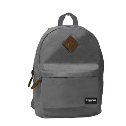 MOCHILA CAMPUS CASUAL GRIS