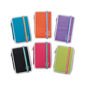 PLUMIER CARIOCA FLUO DOS CREMALLERAS