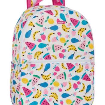 MOCHILA SAFTA PLEGABLE FRUITS