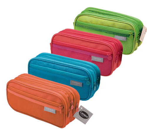 PORTATODO CAMPUS TRIPLE 4 CREM.PASTEL