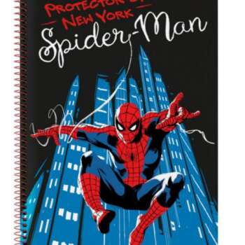 LIBRETA Fº SAFTA T.DURA SPIDERMAN