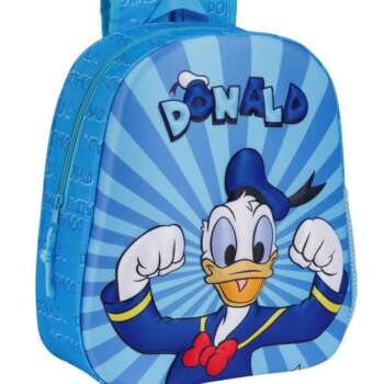 MOCHILA SAFTA 3D DONALD