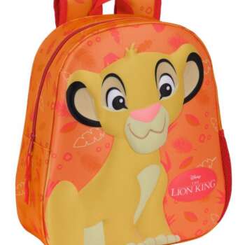 MOCHILA SAFTA 3D EL REY LEON