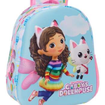 MOCHILA SAFTA 3D GABBY DOLLHOUSE