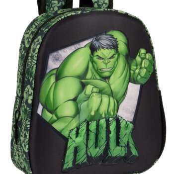 MOCHILA SAFTA 3D HULK