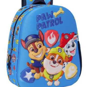 MOCHILA SAFTA 3D PAW PATROL