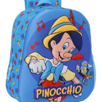 MOCHILA SAFTA 3D PINOCHO