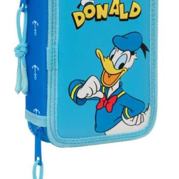 PLUMIER SAFTA DOBLE 28PCS DONALD