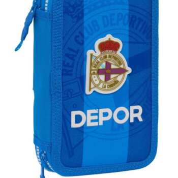 PLUMIER SAFTA DOBLE 28PCS DEPORTIVO