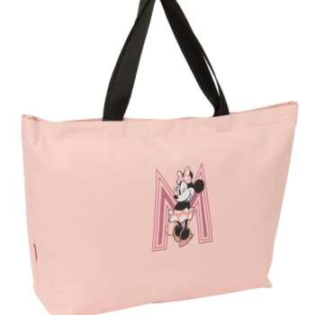BOLSA COMPRA SAFTA MINNIE MOUSE BLUSH