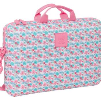 FUNDA SAFTA PORTATIL 15 6 MOOS FLOR