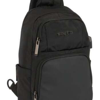 MINI MOCHILA SAFTA 11 BUSINESS BLACK