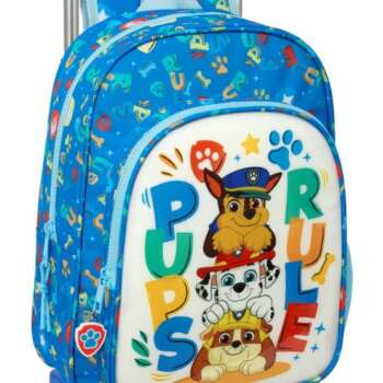MOCHILA 185+CARRO 705 SAFTA PAW PATRO