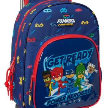 MOCHILA 185+CARRO 705 SAFTA PJMASKS