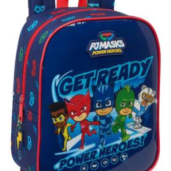 MOCHILA 232+CARRO 805 SAFTA PJMASKS