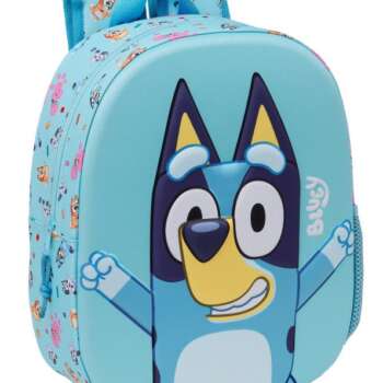 MOCHILA SAFTA 3D BLUEY