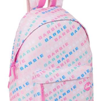 MOCHILA SAFTA BARBIE LOGOMANIA