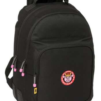 MOCHILA SAFTA DOBLE K.LEAGUE PORCINOS