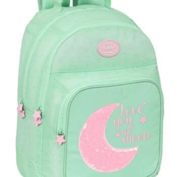 MOCHILA SAFTA DOBLE BLACKFIT8 MOON