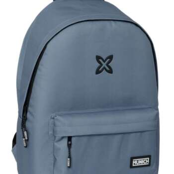 MOCHILA SAFTA DOBLE 15 6 MUNICH GRIS