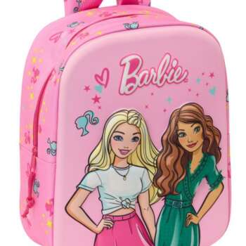 MOCHILA SAFTA GUARDERIA 3D BARBIE