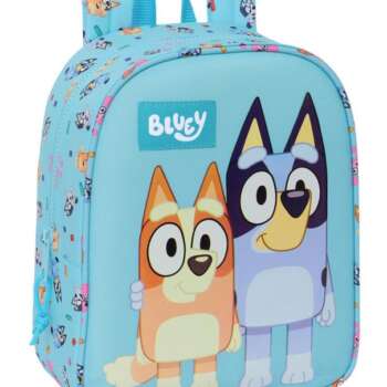 MOCHILA SAFTA GUARDERIA CARRO BLUEY
