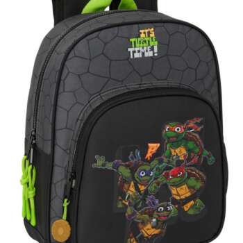 MOCHILA SAFTA INFANTIL TORTUGAS NINJA
