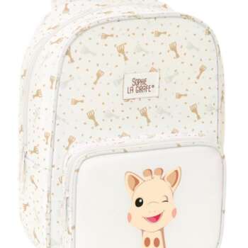 MOCHILA SAFTA INFANTIL SOPHIE GIRAFE