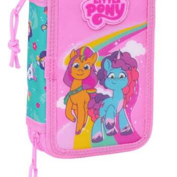 PLUMIER SAFTA DOBLE PQÑO LITTLE PONY