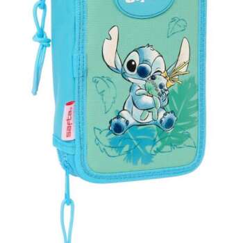 PLUMIER SAFTA DOBLE PQÑO STITCH ALOHA