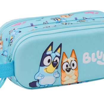 PORTATODO SAFTA DOBLE 3D BLUEY